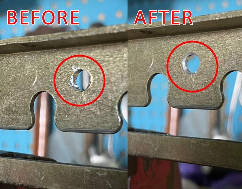 Conquer Tools 5 Flute Metal Countersink Drill Bit, 87 Degree for 1/4'' Hex Shank Fit 5/32~29/32-inch(4~23mm) Beveling Chamfer Tool Holes Shaping Trimming, Inner/Pipe Reamer - Image 3